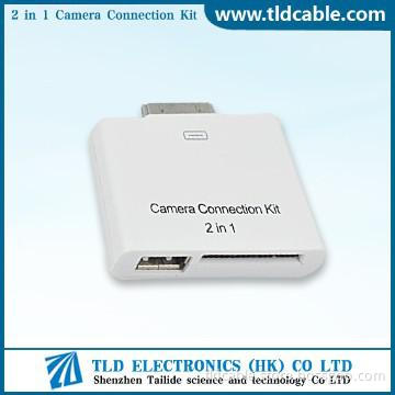 2 in 1 Camera Connection Kit for iPad